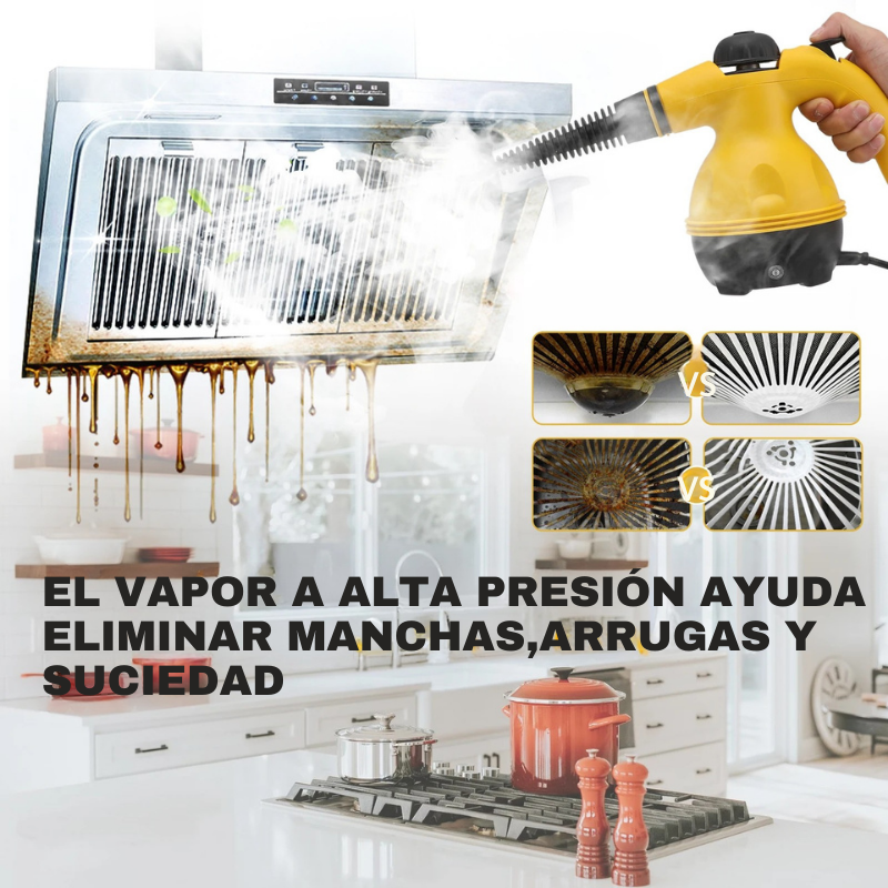 Limpiador de Vapor, Maquina de Vapor para Limpieza Multiusos:Tu arma secreta contra la suciedad