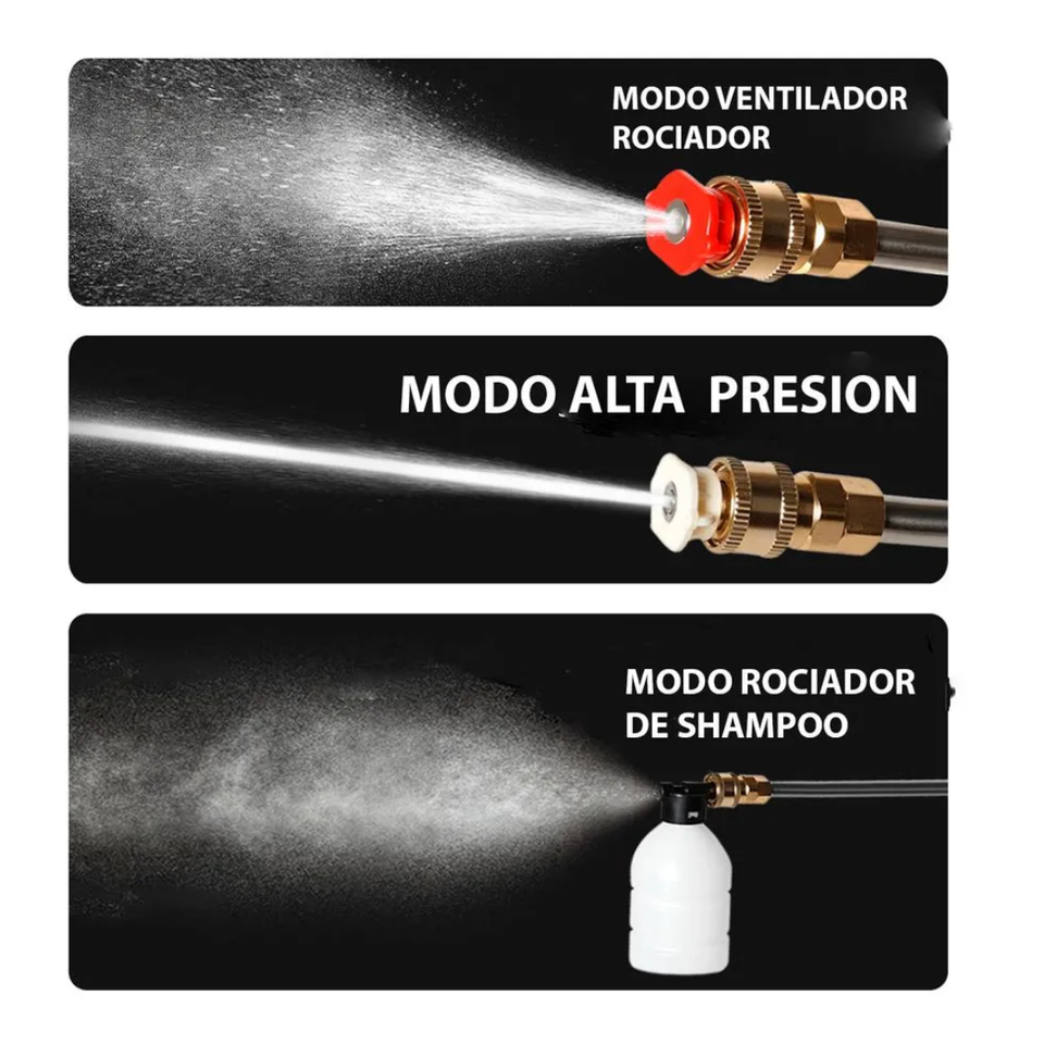 Hidrolavadora Portátil de Alta Presión - 120 Vol