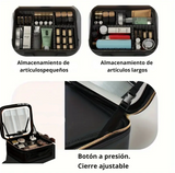 Organizador de Maquillaje Personalizado Makeup Lux™ con Espejo LED .