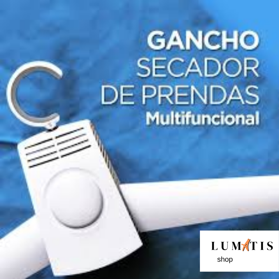 Gancho -Seca, Esteriliza y desodoriza tu ropa