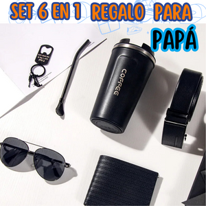 🎁 SET DE REGALO 6 EN 1 PARA HOMBRE - ELEGANCIA Y ESTILO EN UNA CAJA