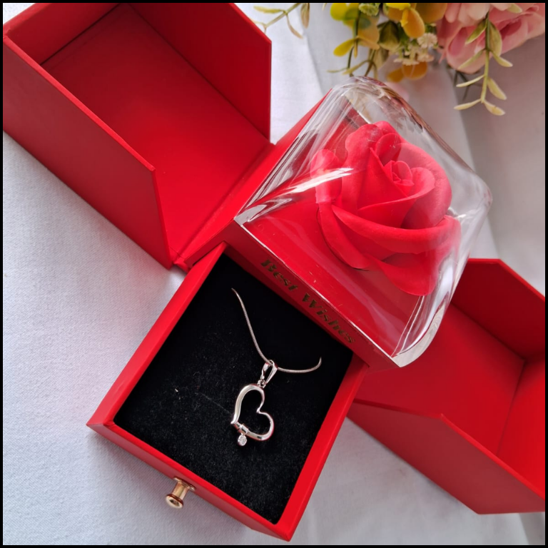 💎✨ Cadenas Diamante de Corazón XUPING – Brilla con Amor en San Valentín 💖
