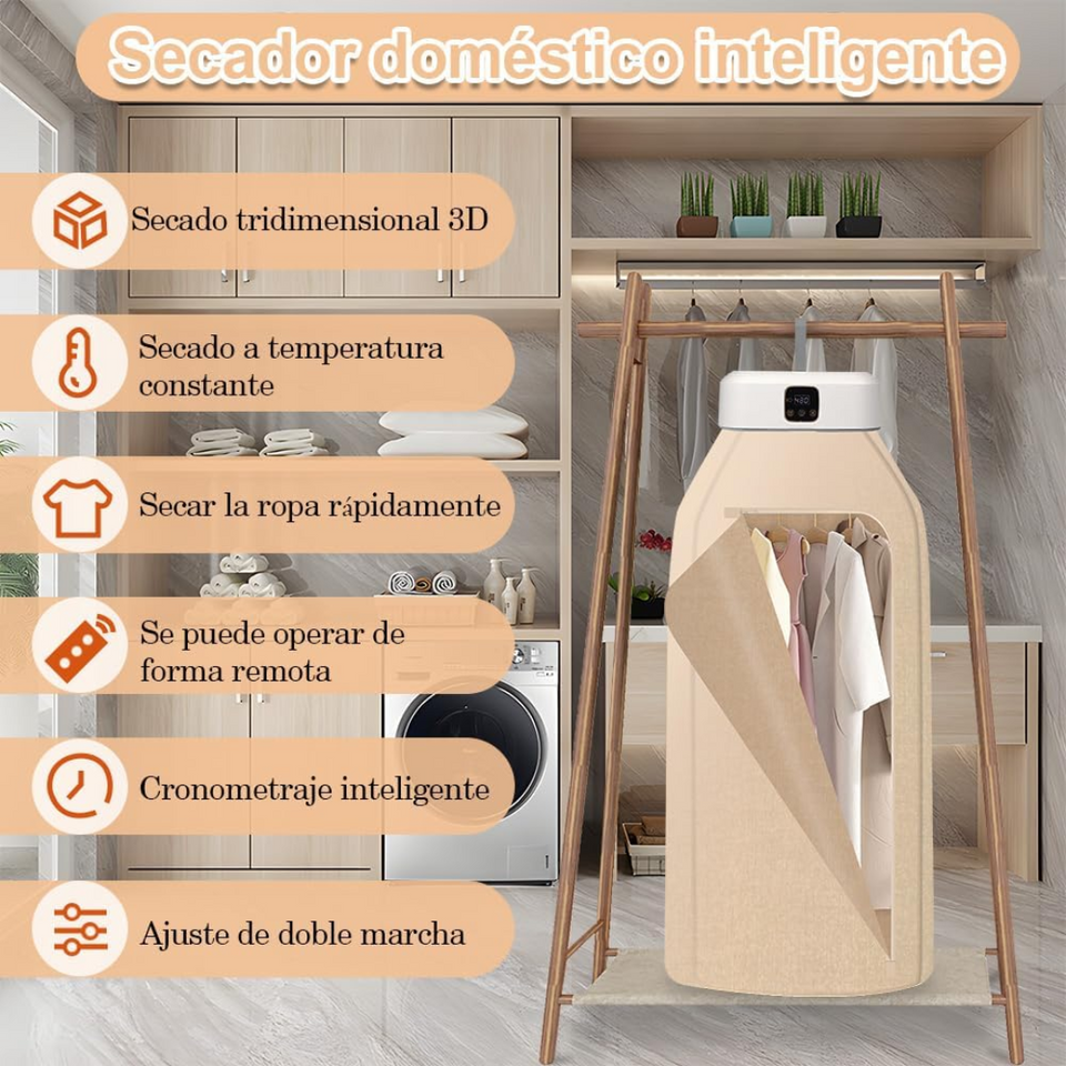 Secadora Ropa Portátil