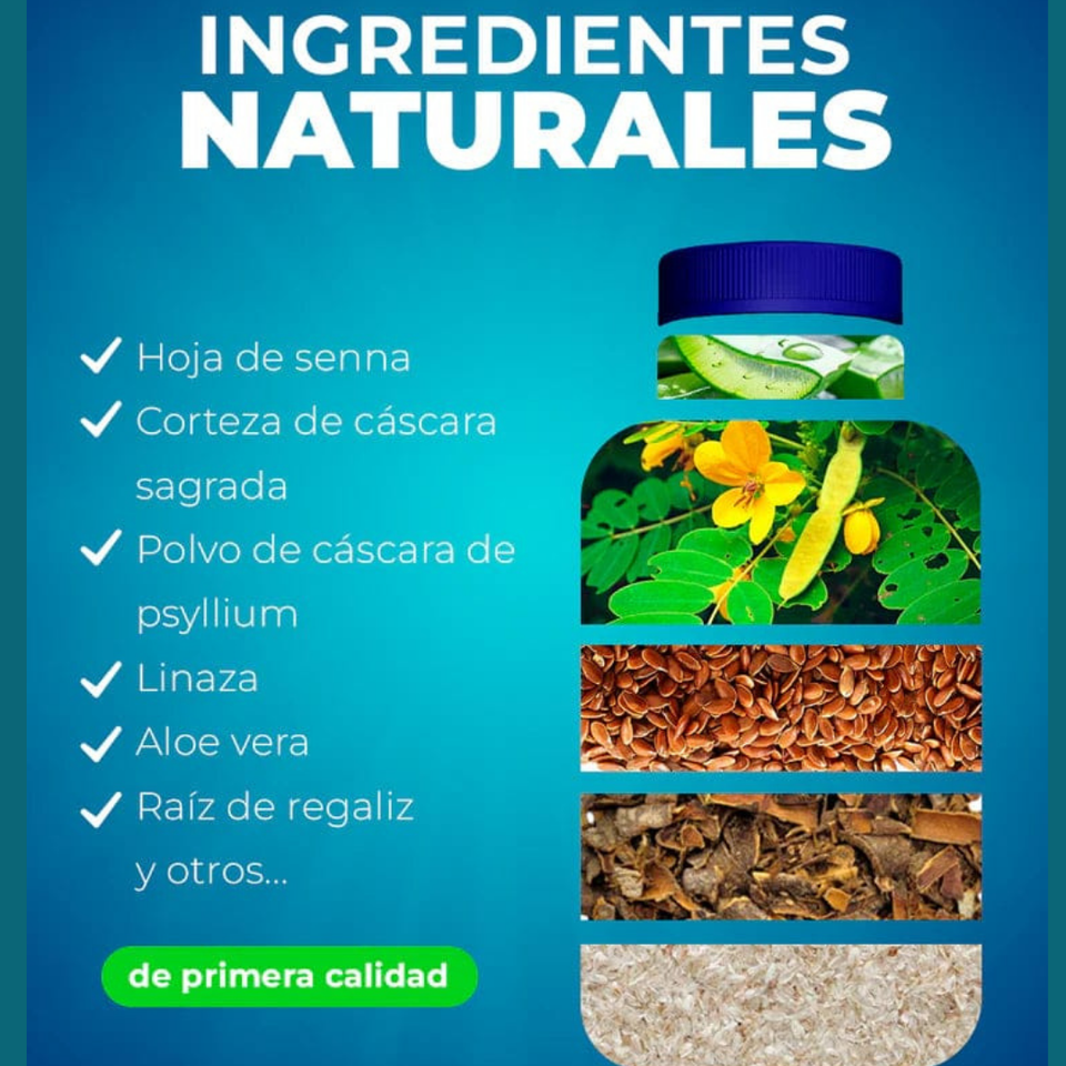 🧼 15 Day Cleanse - Gut Support (30 cápsulas)