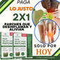 PARCHES QUE DESINFLAMAN Y ALIVIAN AL INSTANTE