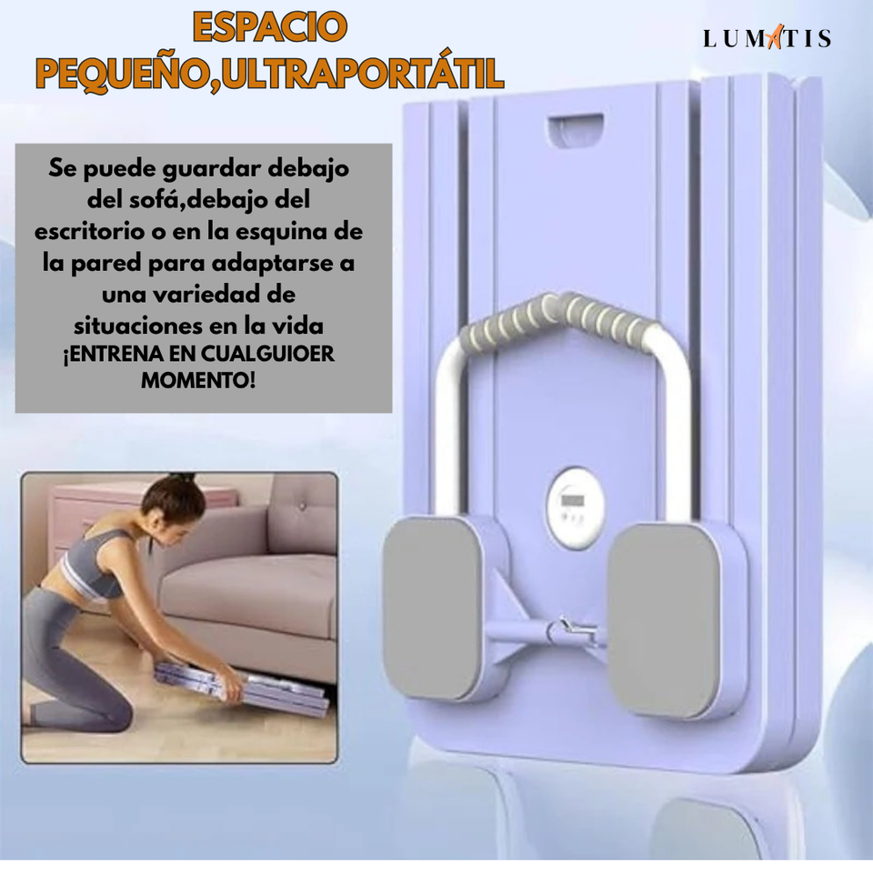🧘‍♀️ 🟣 TABLA DE EJERCICIOS MULTIFUNCIONAL – TONIFICA, ESTIRA Y TRANSFÓRMATE + REGALO 🎁