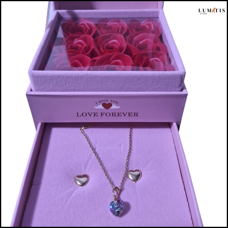 💎✨ Cadenas Diamante de Corazón XUPING – Brilla con Amor en San Valentín 💖