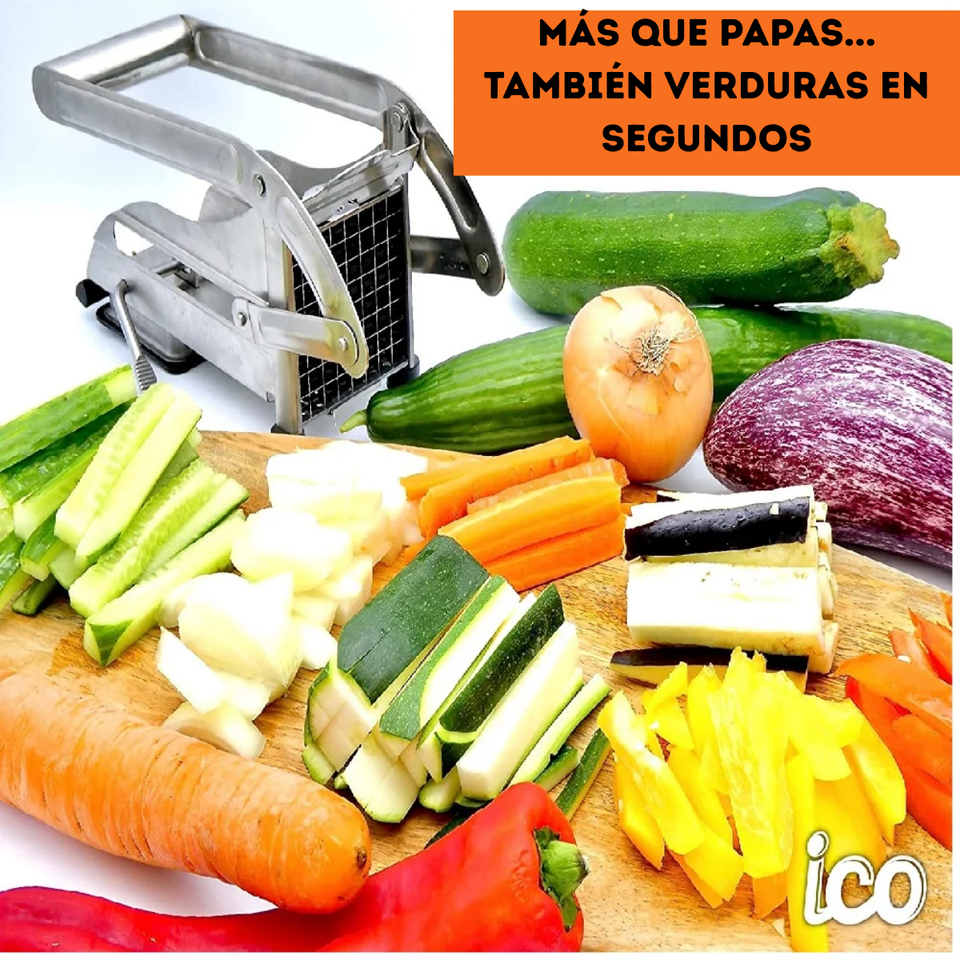 🥔 Cortador de Papas Fritas Multifuncional.