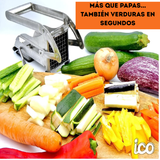 🥔 Cortador de Papas Fritas Multifuncional.