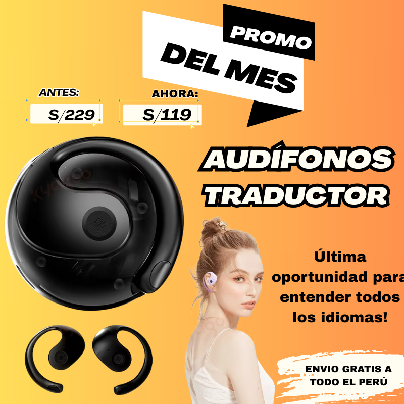 🌍 Audífono Traductor Inteligente