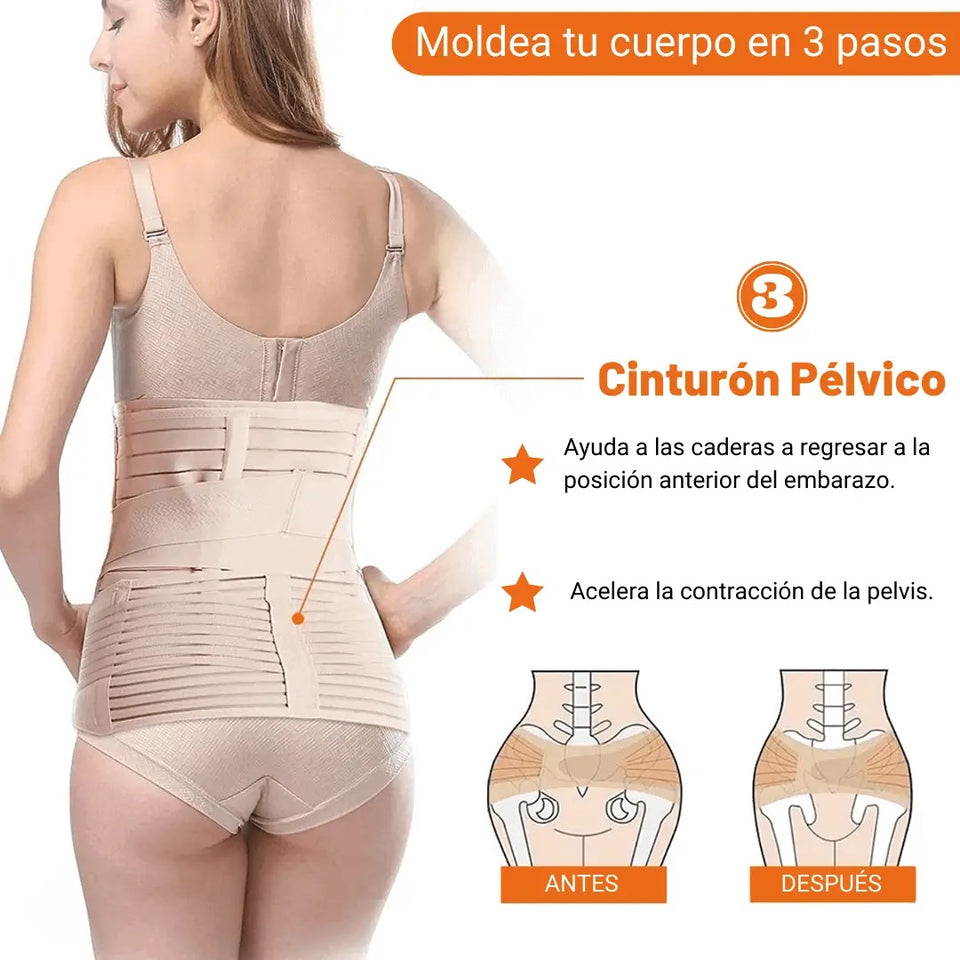 ✨ FAJA POST PARTO 3 EN 1 – Recupera tu Figura con Confianza 💃