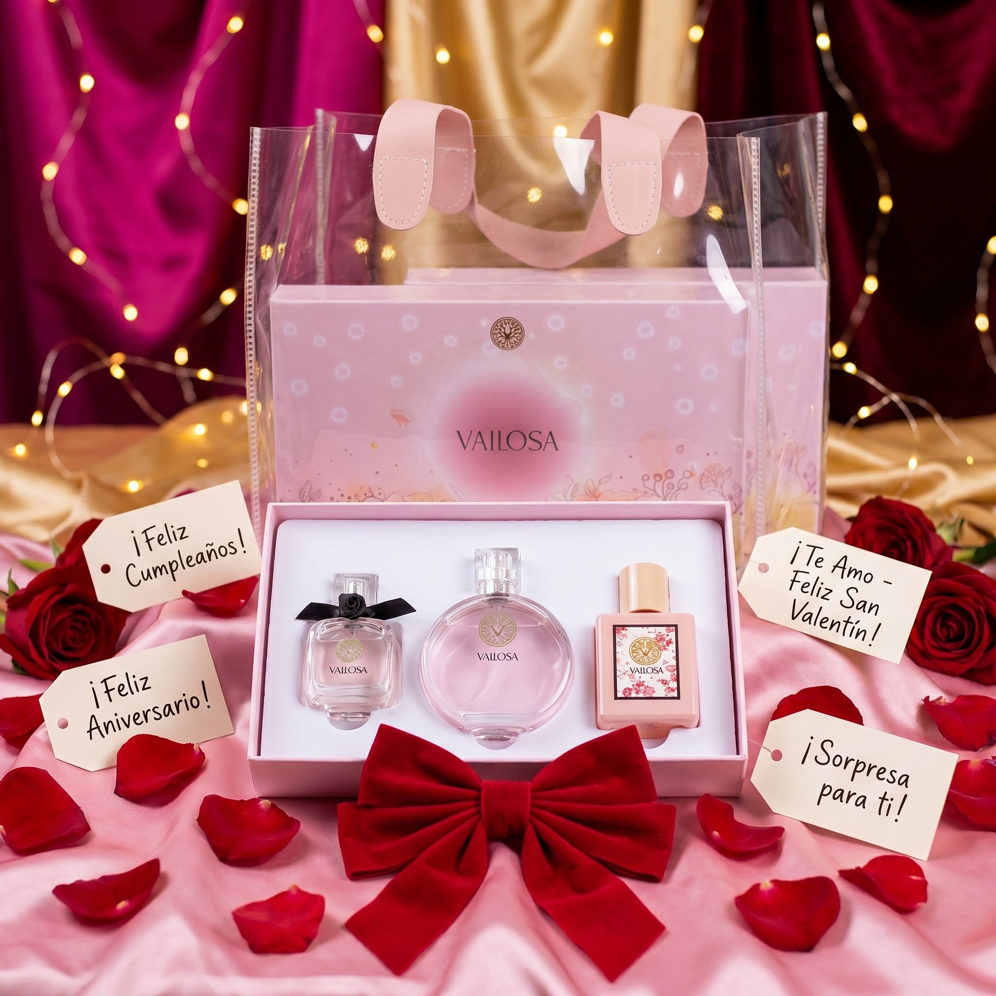 💖 SET DE PERFUMES VALIOSA 3 EN 1 – EL REGALO PERFECTO PARA MAMÁ